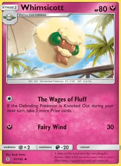Whimsicott Reverse Holo