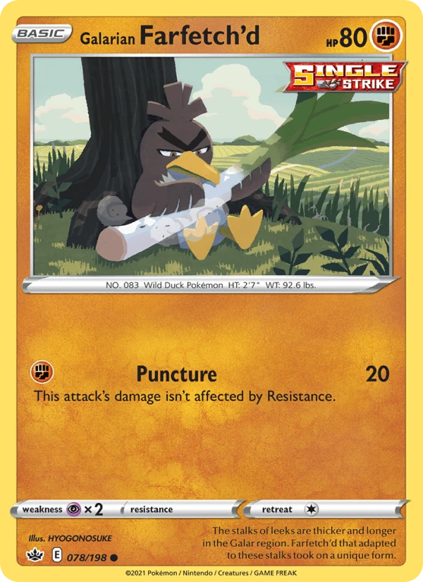 Galarian Farfetch'd #78