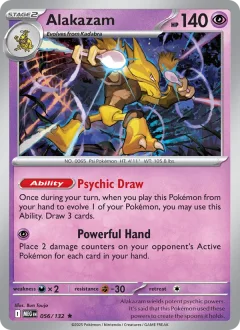 Alakazam Reverse Holo