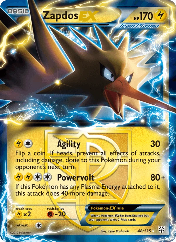 Zapdos Ex #48