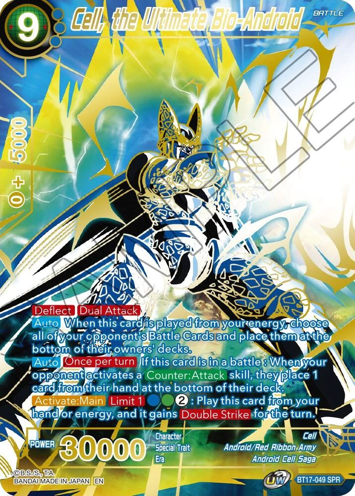 Cell, the Ultimate Bio-Android [SPR] #BT17-049