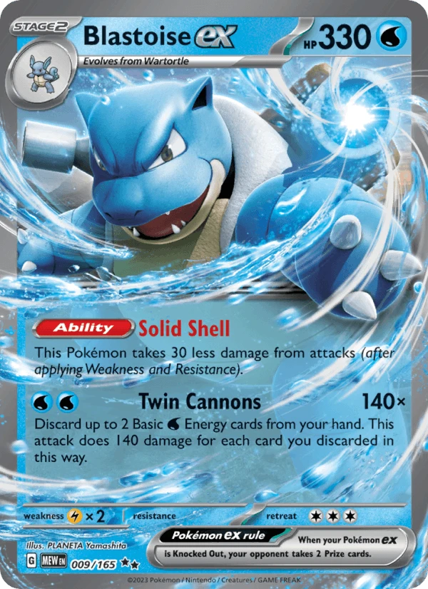 Blastoise Ex #9