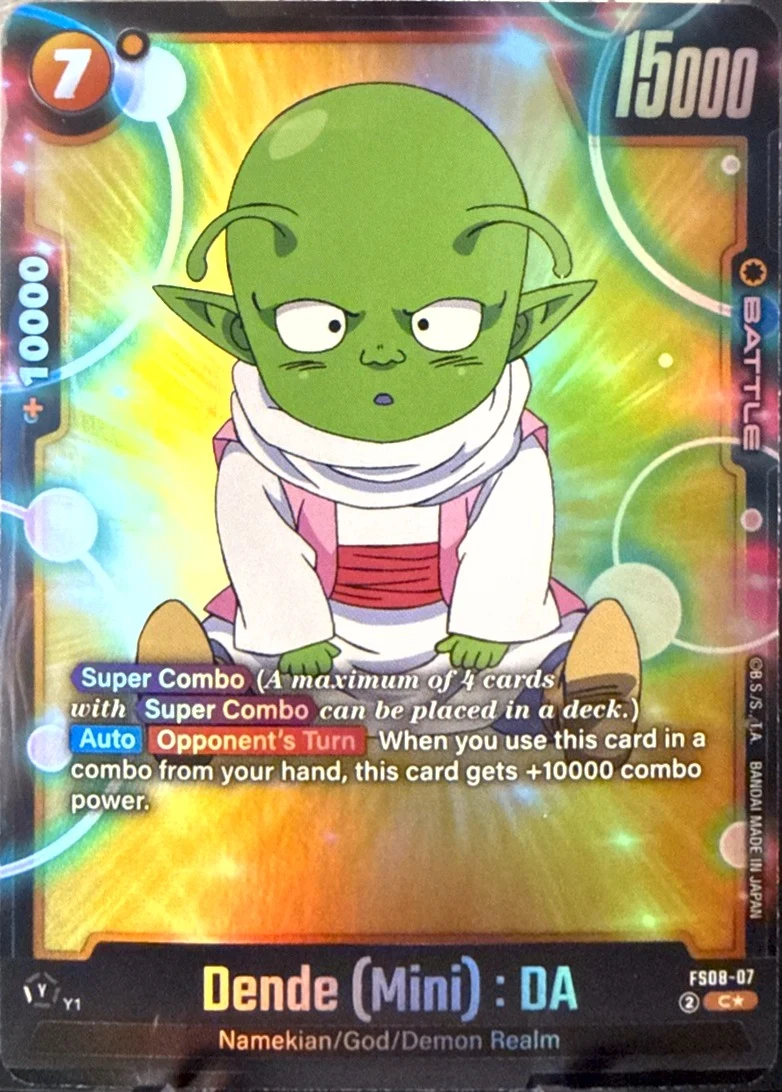 Dende (Mini) : DA [Bonus Pack Alternate Art] #FS08-07