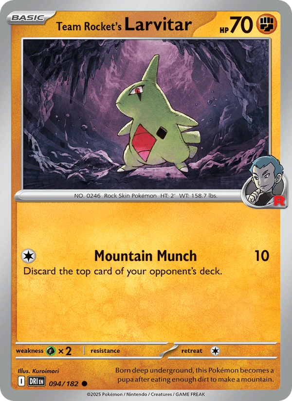 Team Rocket's Larvitar #94