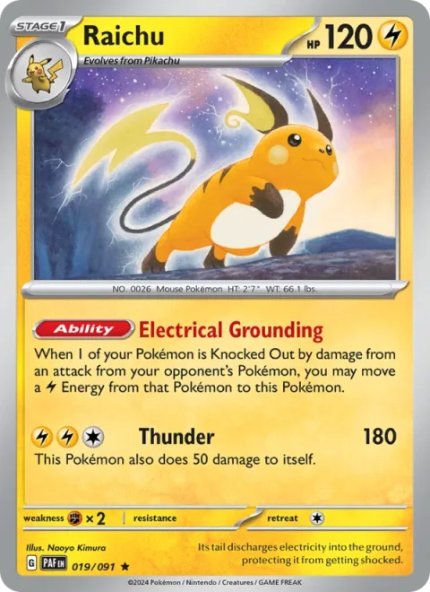 Raichu Holo