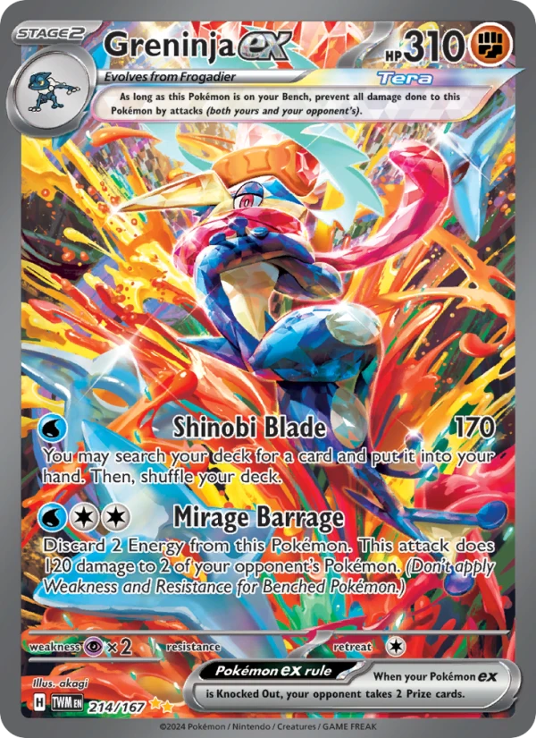 Greninja Ex #214