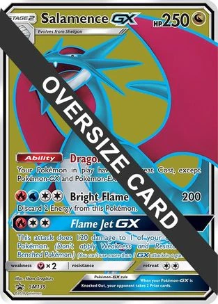 Salamence GX Jumbo #SM139