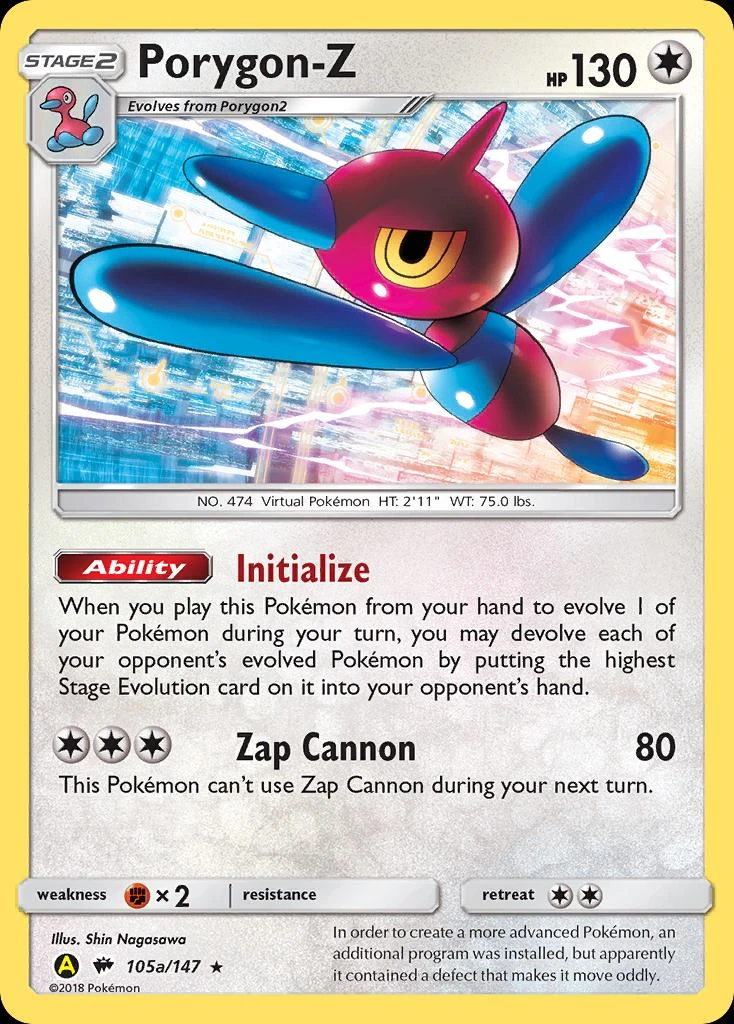 Porygon Z 105a