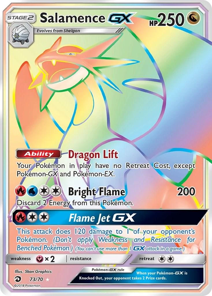 Salamence Gx #73