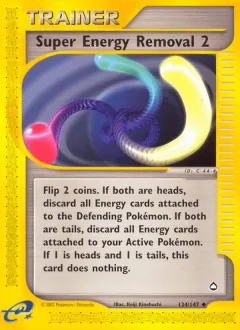Super Energy Removal 2 Reverse Holo