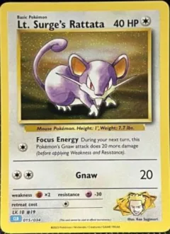 Lt Surge's Rattata