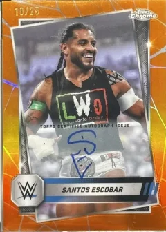 Santos Escobar [Autograph Orange Refractor]
