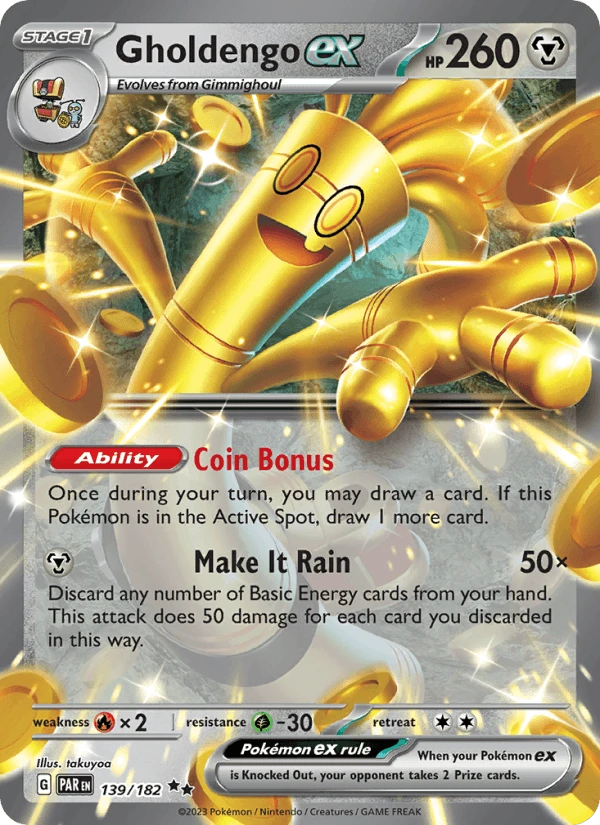 Gholdengo ex Holo #139