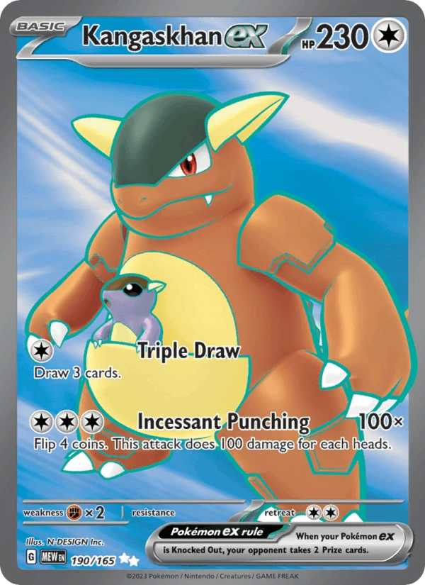 Kangaskhan Ex #190
