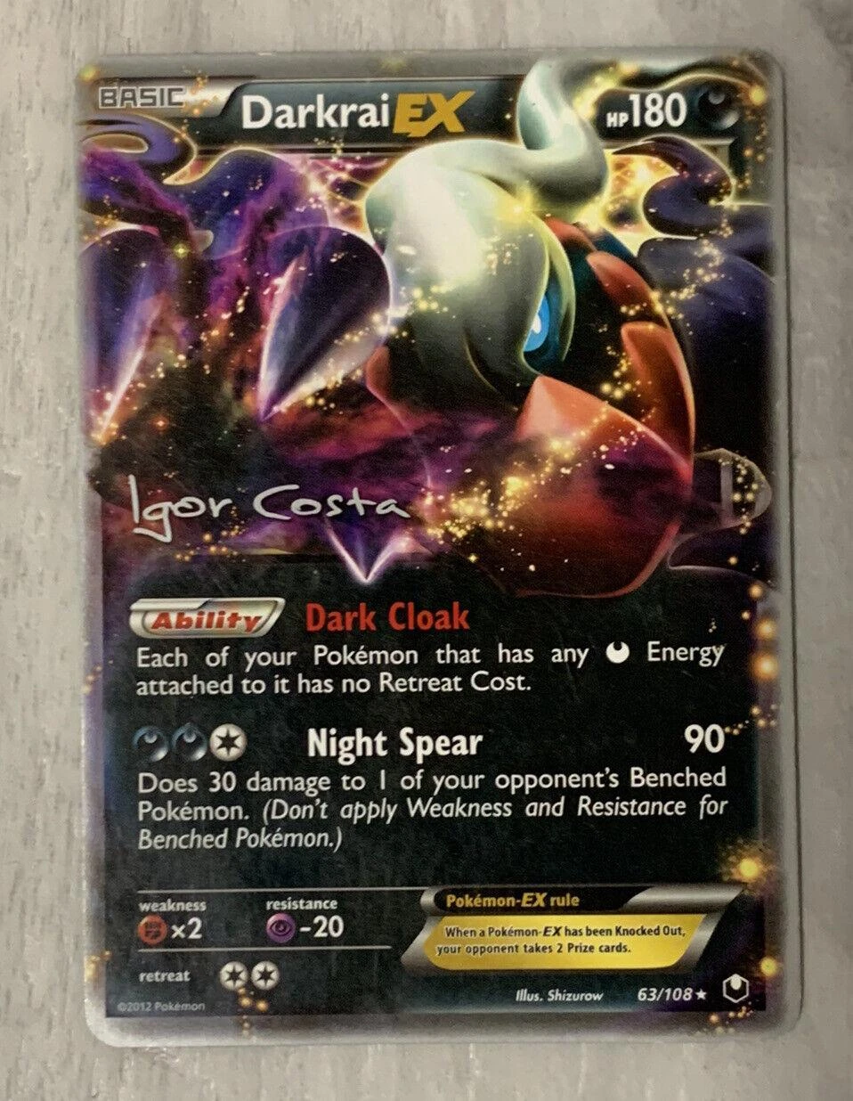 Darkrai EX #63