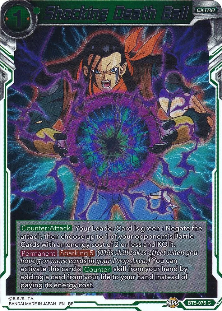 Shocking Death Ball [Silver Foil] #BT5-075