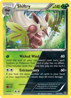 Shiftry Reverse Holo