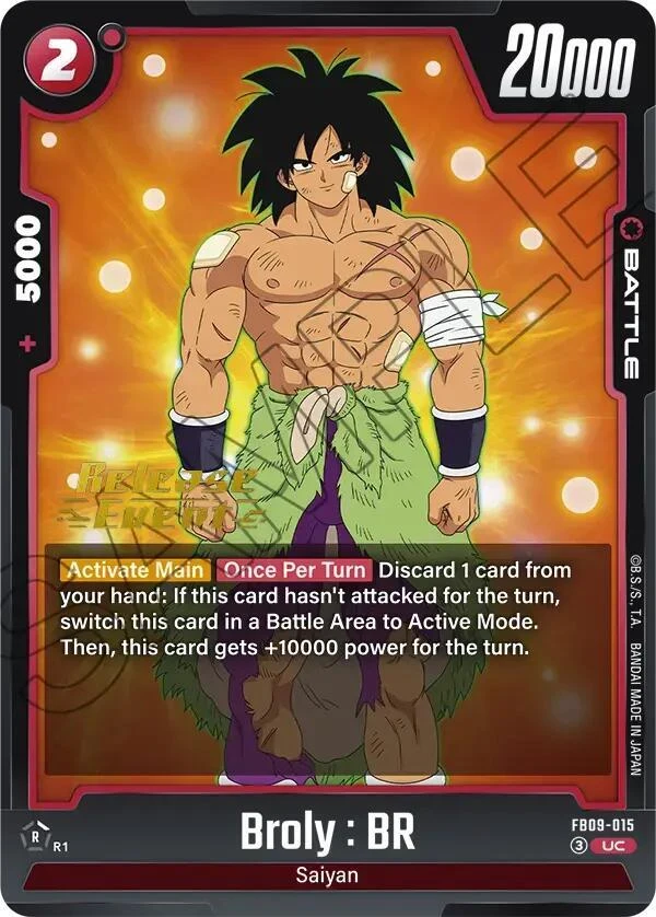 Broly : BR [Release Event] #FB09-015