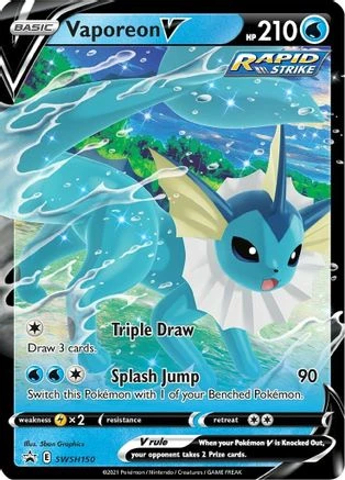 Vaporeon V #SWSH150