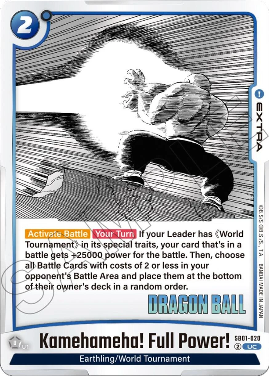 Kamehameha! Full Power! [Release Event] #SB01-020