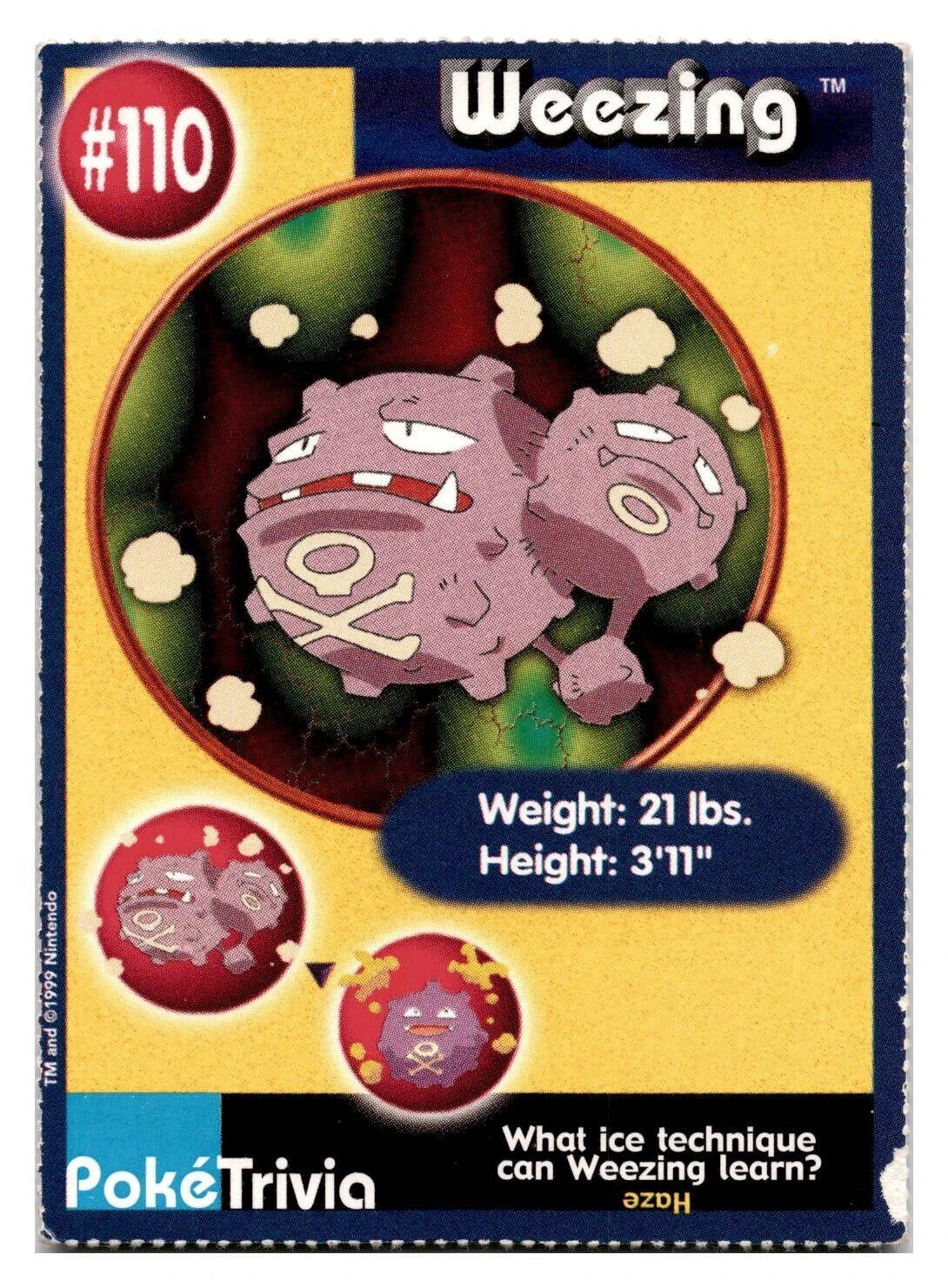 Weezing #110