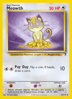 Meowth Reverse Holo