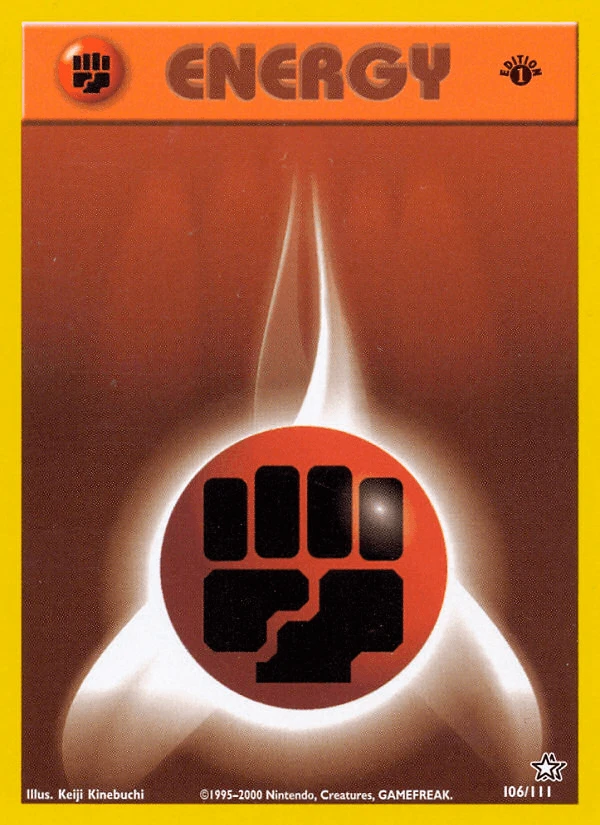 Fighting Energy 1st Edition #106