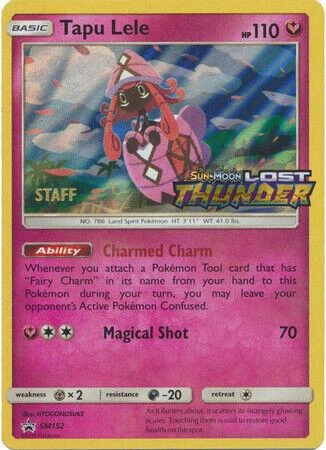 Tapu Lele Prerelease Staff #SM152