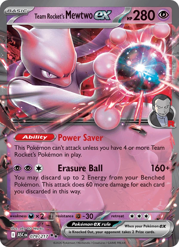 Team Rocket's Mewtwo ex #79