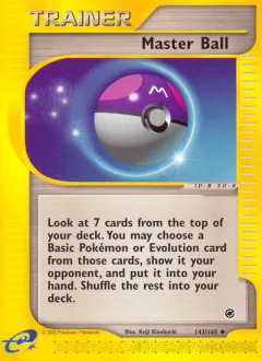 Master Ball Reverse Holo