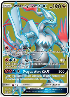 White Kyurem GX Jumbo