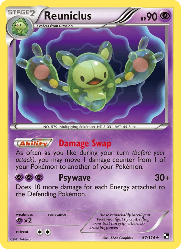 Reuniclus Holo #57