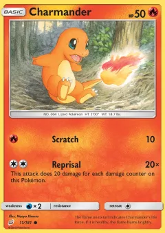 Charmander Reverse Holo