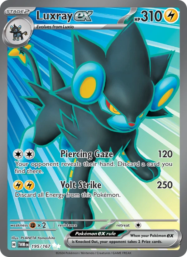 Luxray Ex #195