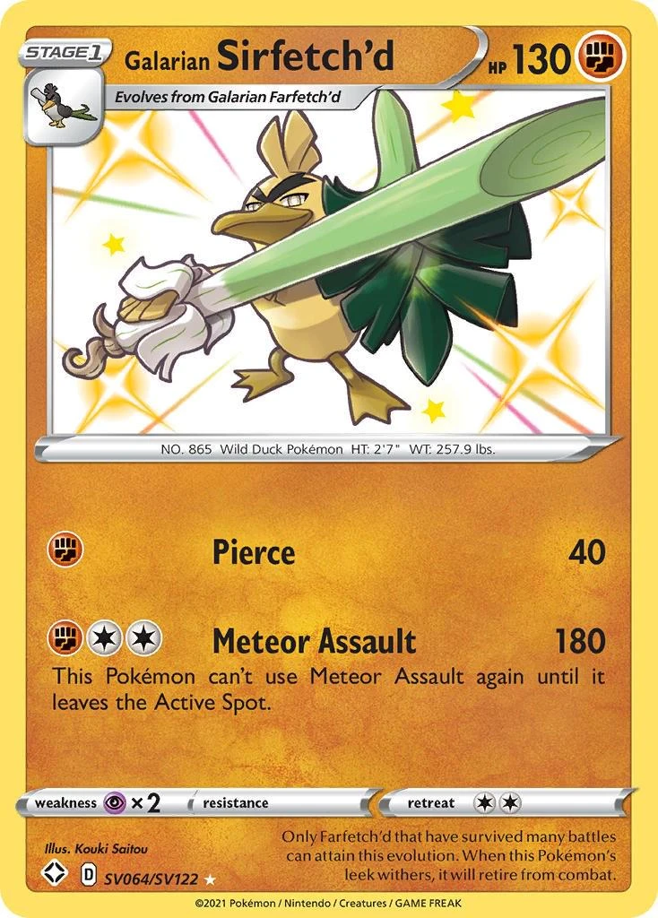 Galarian Sirfetch'd Sv064