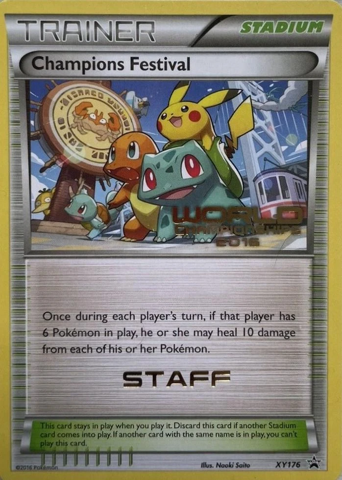 Champions Festival Staff #XY176