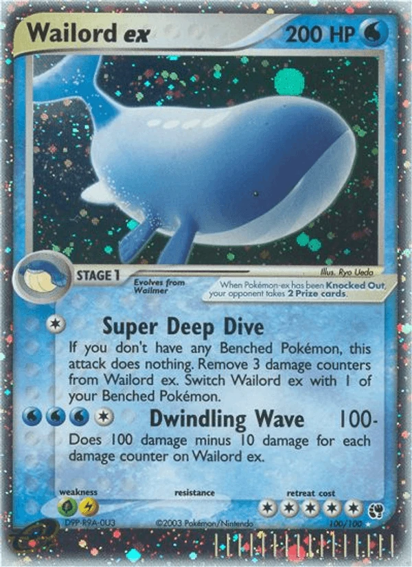 Wailord Ex #100