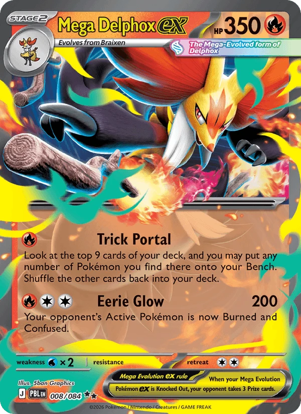 Mega Delphox Ex #8