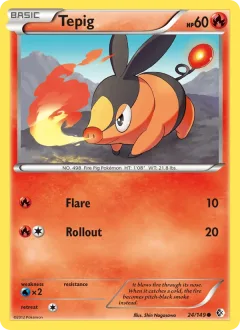 Tepig Reverse Holo