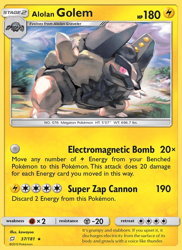 Alolan Golem #37