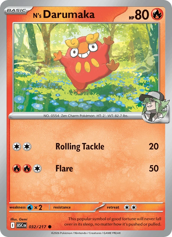 N's Darumaka #32
