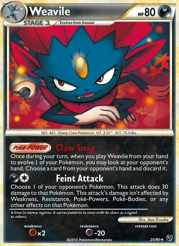 Weavile #25