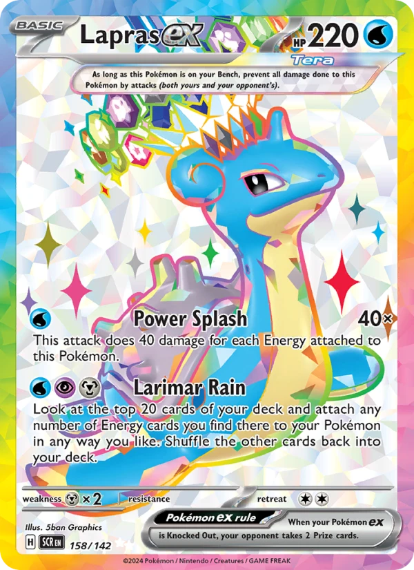 Lapras Ex #158