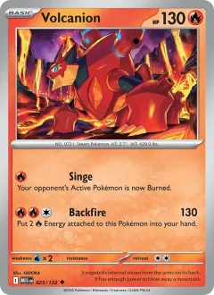 Volcanion Reverse Holo