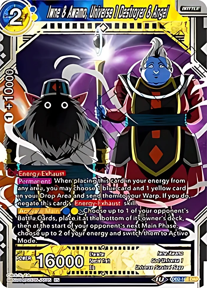 Iwne & Awamo, Universe 1 Destroyer & Angel #DB2-168