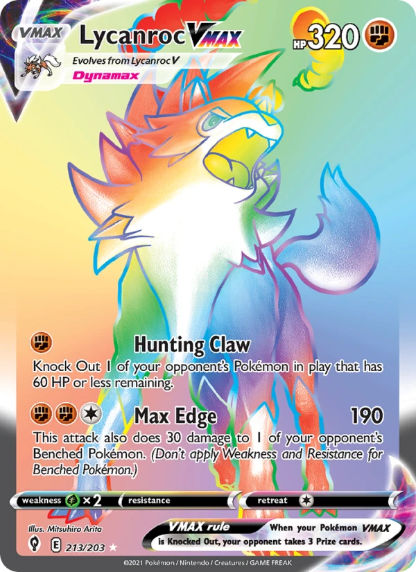 Lycanroc Vmax #213