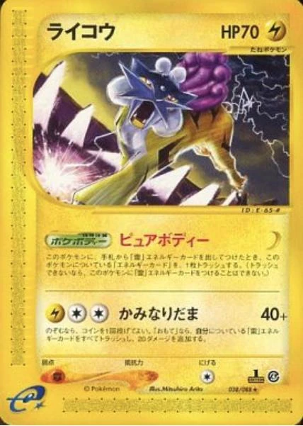 Raikou 1st Edition #38