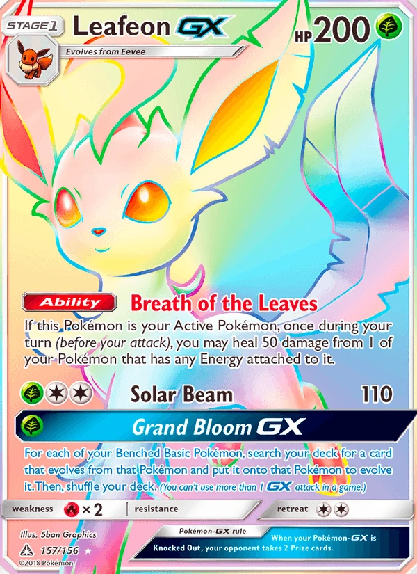 Leafeon Gx #157