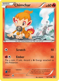 Chimchar Reverse Holo