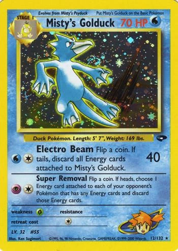 Misty's Golduck #55